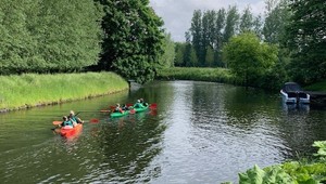 Kayaking in Lokeren